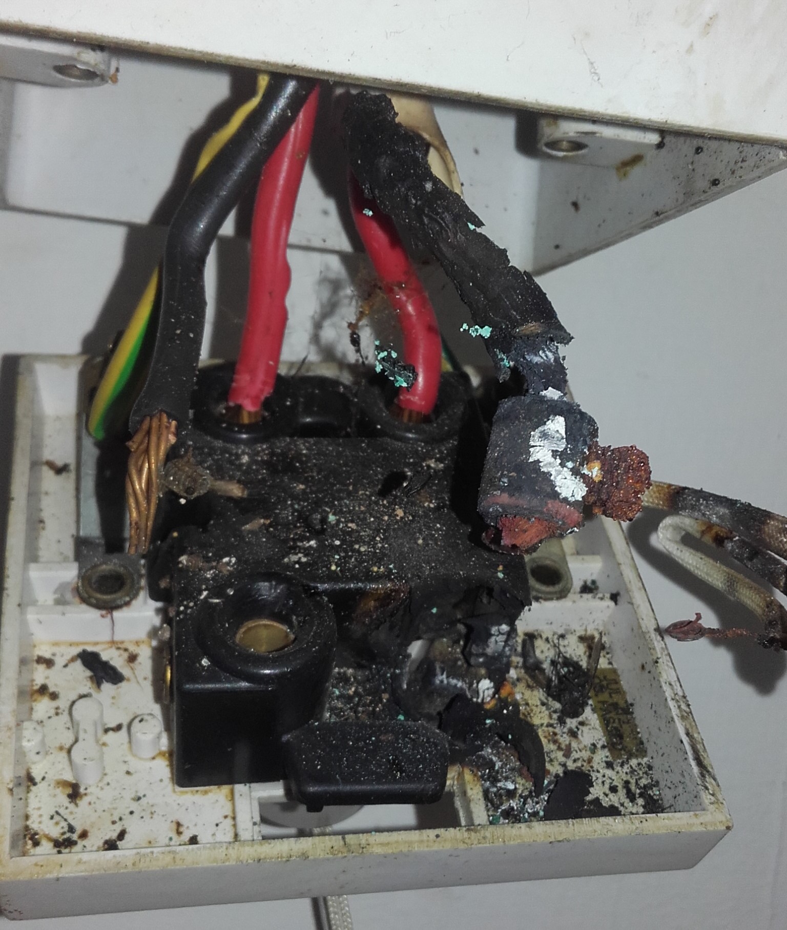 Wet Wires and Crispy Cables Hearing Sparks